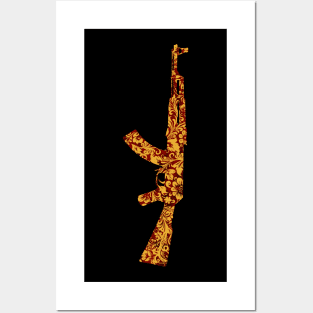 kalashnikov AK 47 Posters and Art